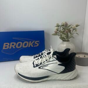 Brooks Anthem 7 Running Sneakers White, Black, Tan 1104391D121 Men's 13
